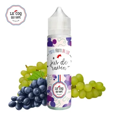Jus de Raisin 50ml (0mg) - Tutti Frutti du Coq