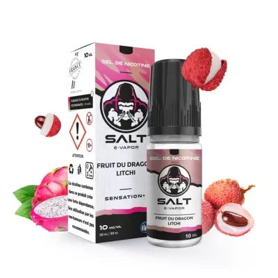 Salt E-Vapor Fruit du Dragon Lychee 10ml (20mg) - Salt E-Vapor Fruit du Dragon Lychee 10ml
