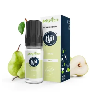 Poire 10ml (0mg) - Sensation by Le French Liquide