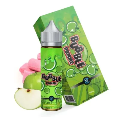 Bubble Juice Pomme 50ml (0mg) - Aromazon