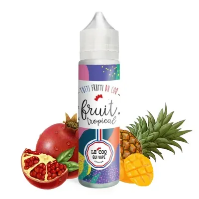 Fruit Tropical 50ml (0mg) - Tutti Frutti du Coq