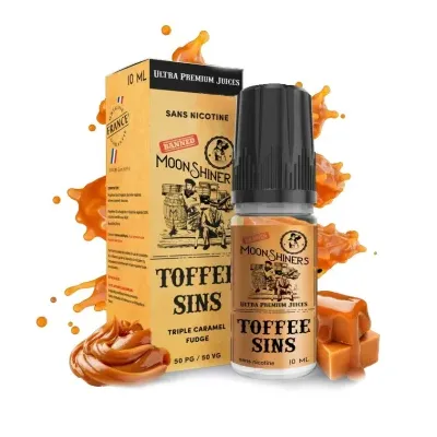 Toffee Sins 10ml (12mg) - Moon Shiners by Le French Liquide