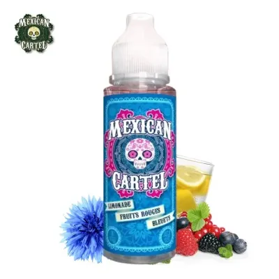 Limonade Fruits Rouges Bleuets 100ml (0mg) - Mexican Cartel