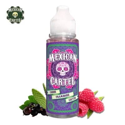 Cassis Framboise Cactus 100ml (0mg) - Mexican Cartel