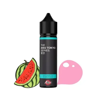 Watermelon Bubble Gum 50ml (0mg) - Aisu Tokyo