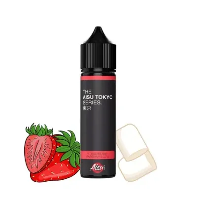 Strawberry Marshmallow 50ml (0mg) - Aisu Tokyo