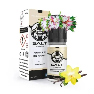 Salt E-Vapor : Vanille de Tahiti 10ml (15mg) - Le French Liquide