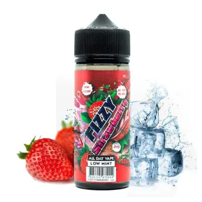 Strawberry 100ml (0mg) - Fizzy