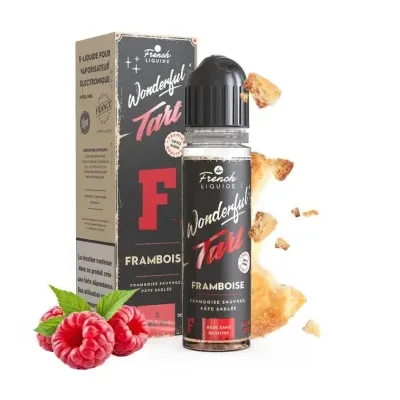 Framboise 60ml (3mg) - Wonderful Tart by Le French Liquide
