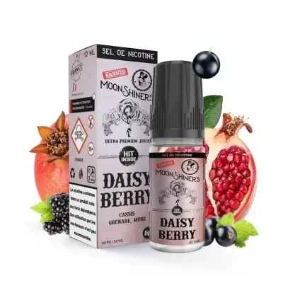 Moon Shiners : Daisy Berry 10ml SALT (20mg) - Le French Liquide