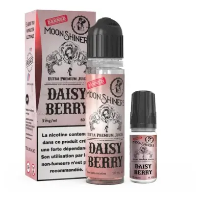 Moon Shiners: Daisy Berry 60ml Easy2Shake (3mg) - Le French Liquide