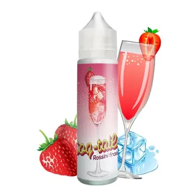 Coq-Tails Rossini Fraise 50ml (0mg) - Coq-Tails Rossini Fraise 50ml