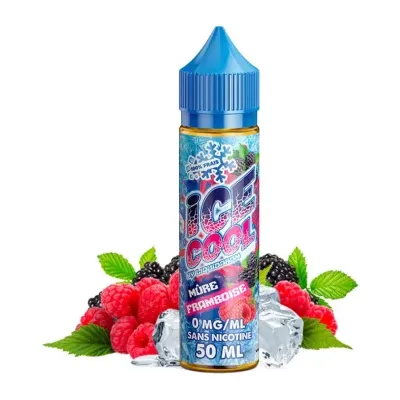 Mûre Framboise 50ml (0mg) - Ice Cool by Liquidarom