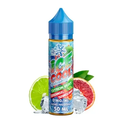 Citron vert Orange Sanguine 50ml (0mg) - Ice Cool by Liquidarom