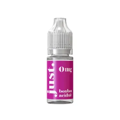 Bonbon Acidulé 10ml Just (Nicotine:12 mg/ml) - Secrets Lab