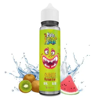 Canaille Pastèque Kiwi 50ml (0mg) - Multifreeze by Liquideo