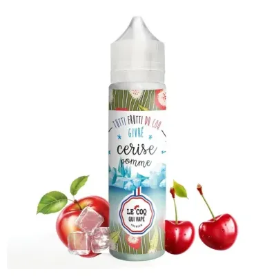 Cerise Pomme GIVRÉ 50ml (0mg) - Tutti frutti du Coq