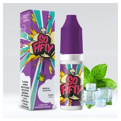 Menthe Glaciale 10ml (3mg) - Alfaliquid Sofifty