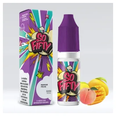Mangue Pêche 10ml (6mg) - Alfaliquid Sofifty
