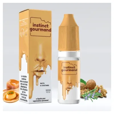 Nuts & Custard 10ml (3mg) - Alfaliquid Instinct Gourmand