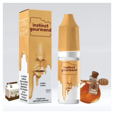 Honey & Milk 10ml (6mg) - Alfaliquid Instinct Gourmand