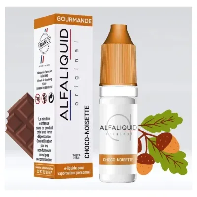 Choco Noisette 10ml (16mg) - Alfaliquid Gourmandes