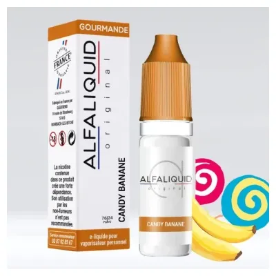 Candy Banane 10ml (16mg) - Alfaliquid Gourmandes