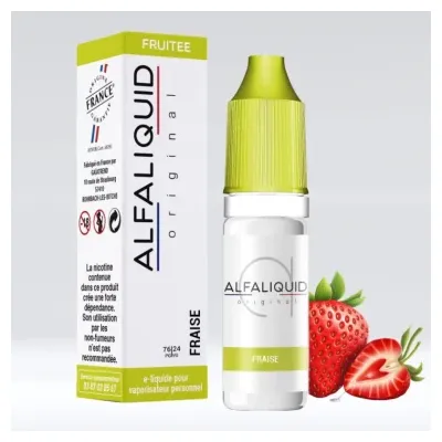 Fraise 10ml (11mg) - Alfaliquid Fruitées