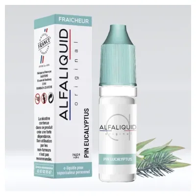 Pin Eucalyptus 10ml (16mg) - Alfaliquid Fraicheur