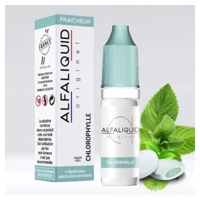 Chlorophylle 10ml (11mg) - Alfaliquid Fraicheur