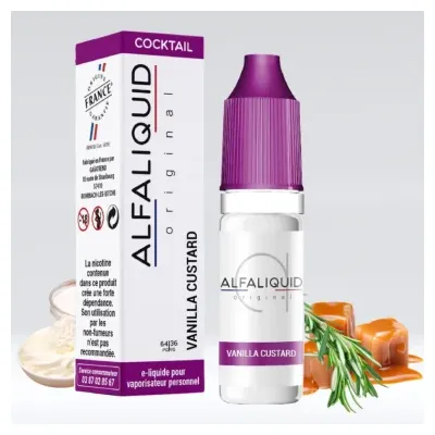 Vanilla Custard 10ml (6mg) - Alfaliquid Cocktail