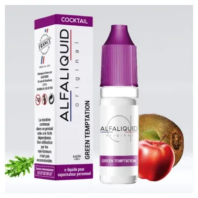 Green Temptation 10ml (6mg) - Alfaliquid Cocktail