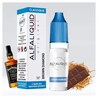 Brown Diamond 10ml (0mg) - Alfaliquid Classique