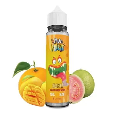 Salopiot Orange Mangue Goyave 50ml (0mg) - Multifreeze by Liquideo