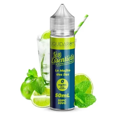 Le Mojito des iles 50ml (0mg) - Les Essentiels by Liquidarom