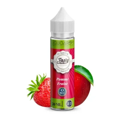 Pomme Fraise 50ml (0mg) - Tasty by Liquidarom