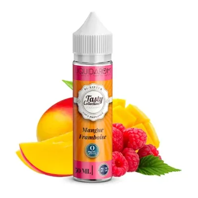 Mangue Framboise 50ml (0mg) - Tasty by Liquidarom