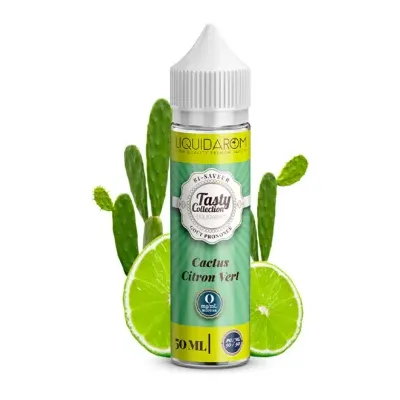 Cactus Citron Vert 50ml (0mg) - Tasty by Liquidarom