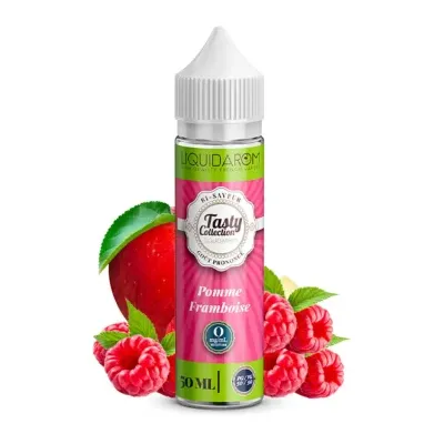 Pomme Framboise 50ml (0mg) - Tasty by Liquidarom