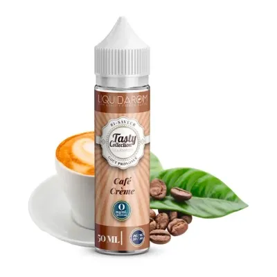 Café Crème 50ml (0mg) - Tasty by Liquidarom