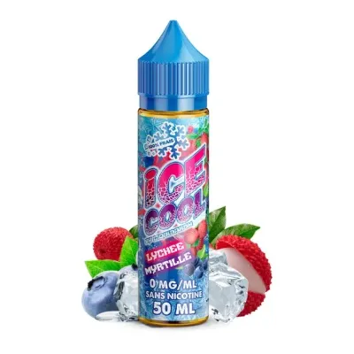 Lychee Myrtille 50ml (0mg) - Ice Cool by Liquidarom