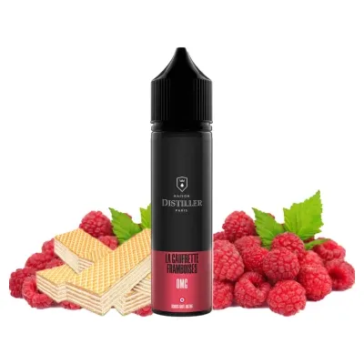 La Gaufrette Framboises 50ml (0mg) - Maison Distiller