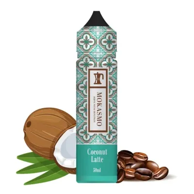 Coconut Latte 50ml (0mg) - Mokasmo by Aisu