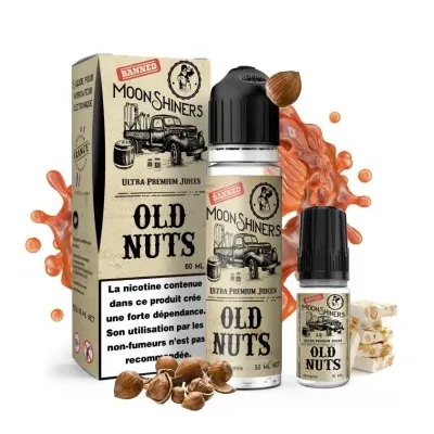 Old Nuts 60ml Easy2Shake (3mg) - Moon Shiners by Le French Liquide