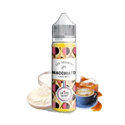Macchiato Caramel 50ml (0mg) - Le Coq Gourmand