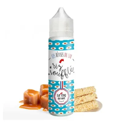 Riz souffle 50ml (0mg) - Les Bêtises du Coq