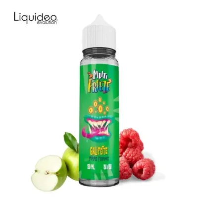 Galipette Pomme Framboise 50ml (0mg) - Multifreeze by Liquideo