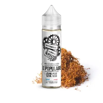 Le populaire 50ml (0mg) - Mécanique des fluides