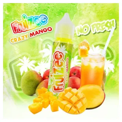 Crazy Mango 50ml (0mg) - Fruizee No Fresh by ELIQUID France