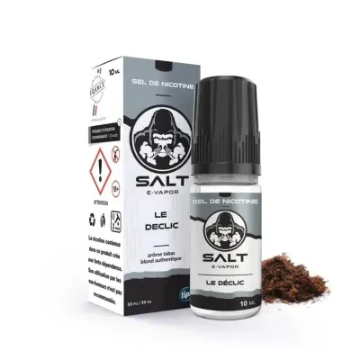 Salt E-Vapor: Le Déclic 10ml (10mg) - Le French Liquide